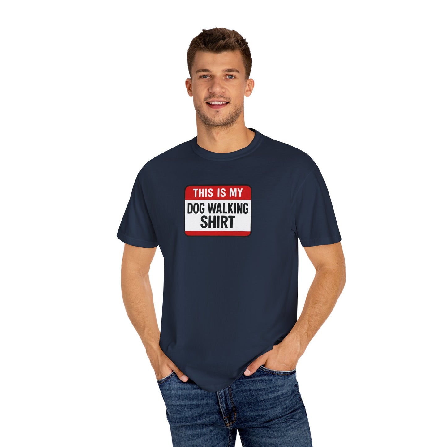 This Is My Dog Walking Shirt- T-Shirt