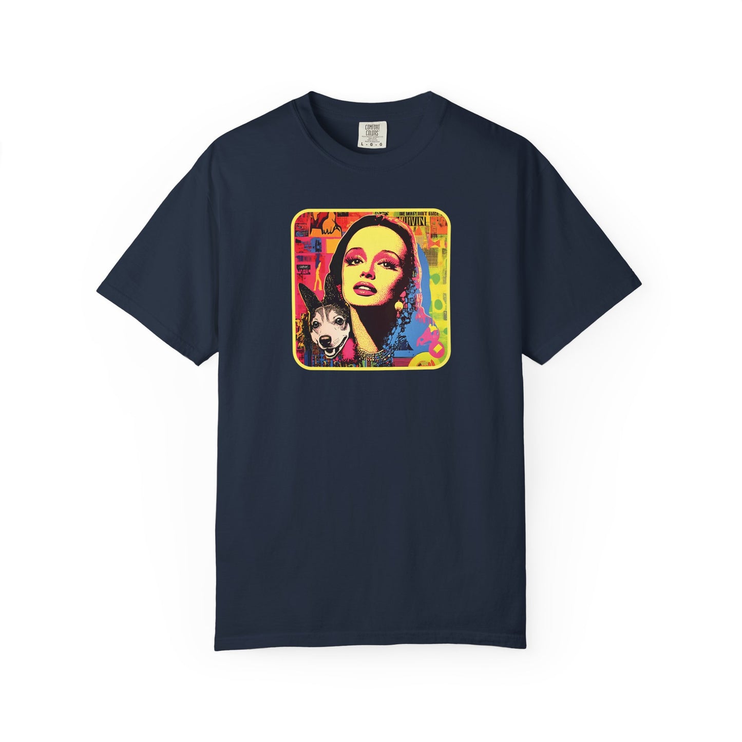 Pop Art Mom and Dog T-Shirt