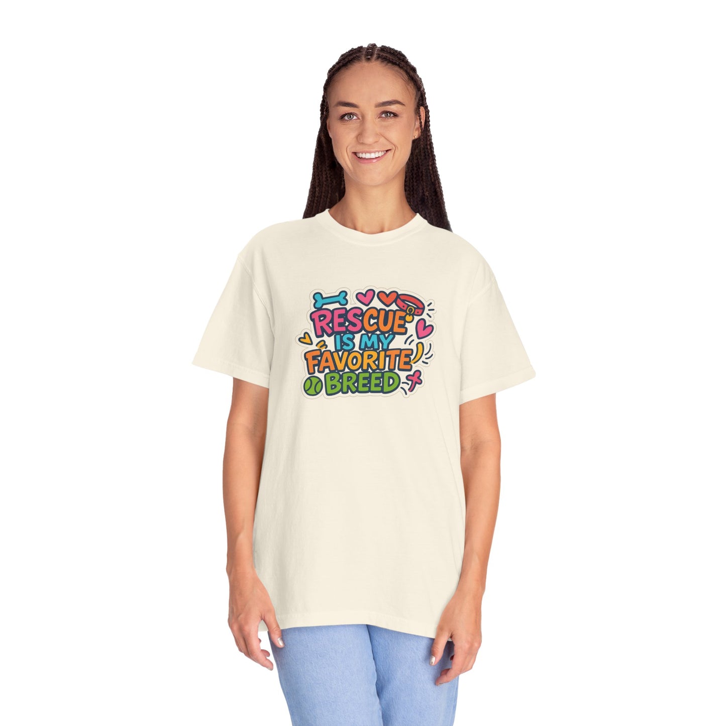 Rescue Dog Lover Unisex T-Shirt - Perfect Gift for Pet Owners, Animal Rescue Support, Casual Wear, Dog Adoption Events, Animal Lovers [...]