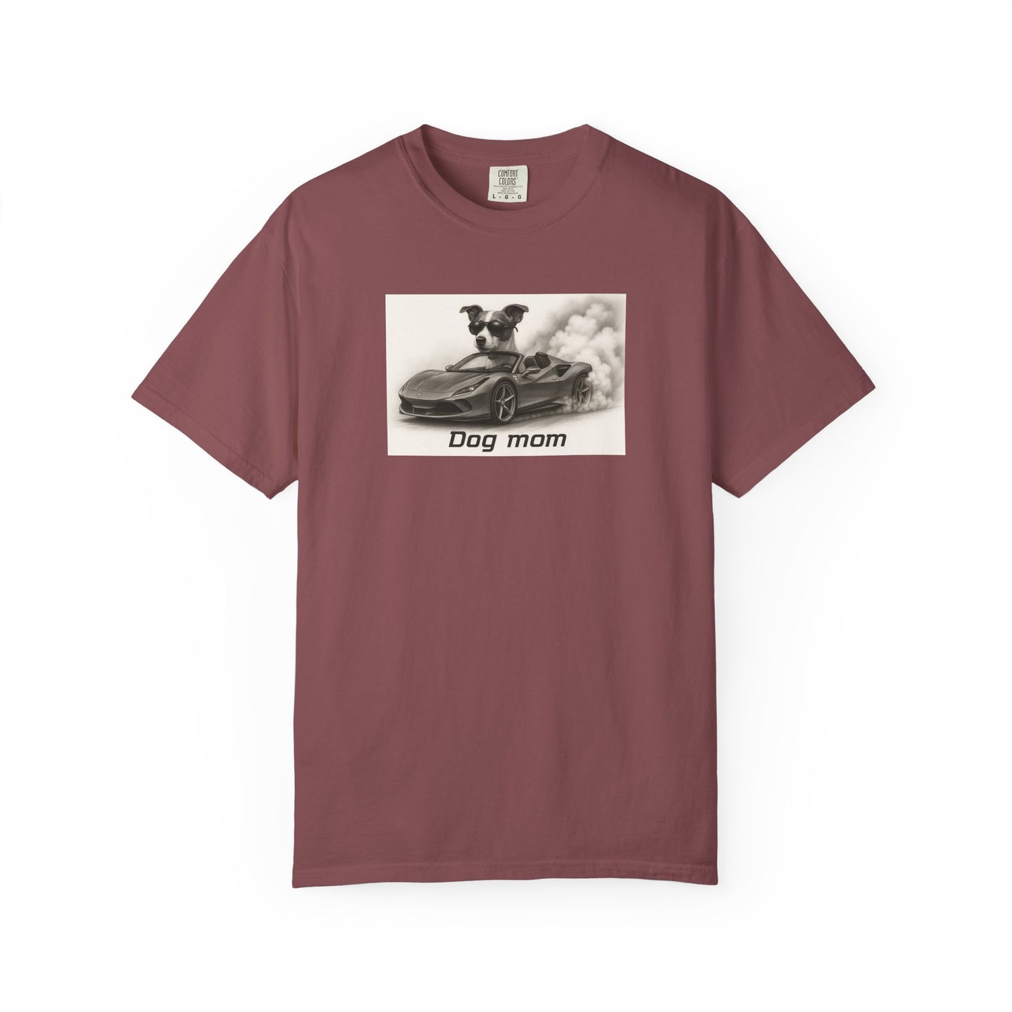 Dog Mom - Jack Russell Terrier - “Cool Dogs in Cool Cars” T-Shirt Collection