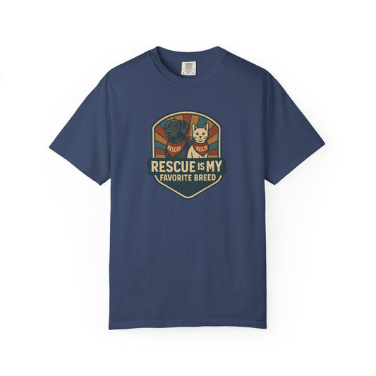 Rescue is My Favorite Breed T-Shirt