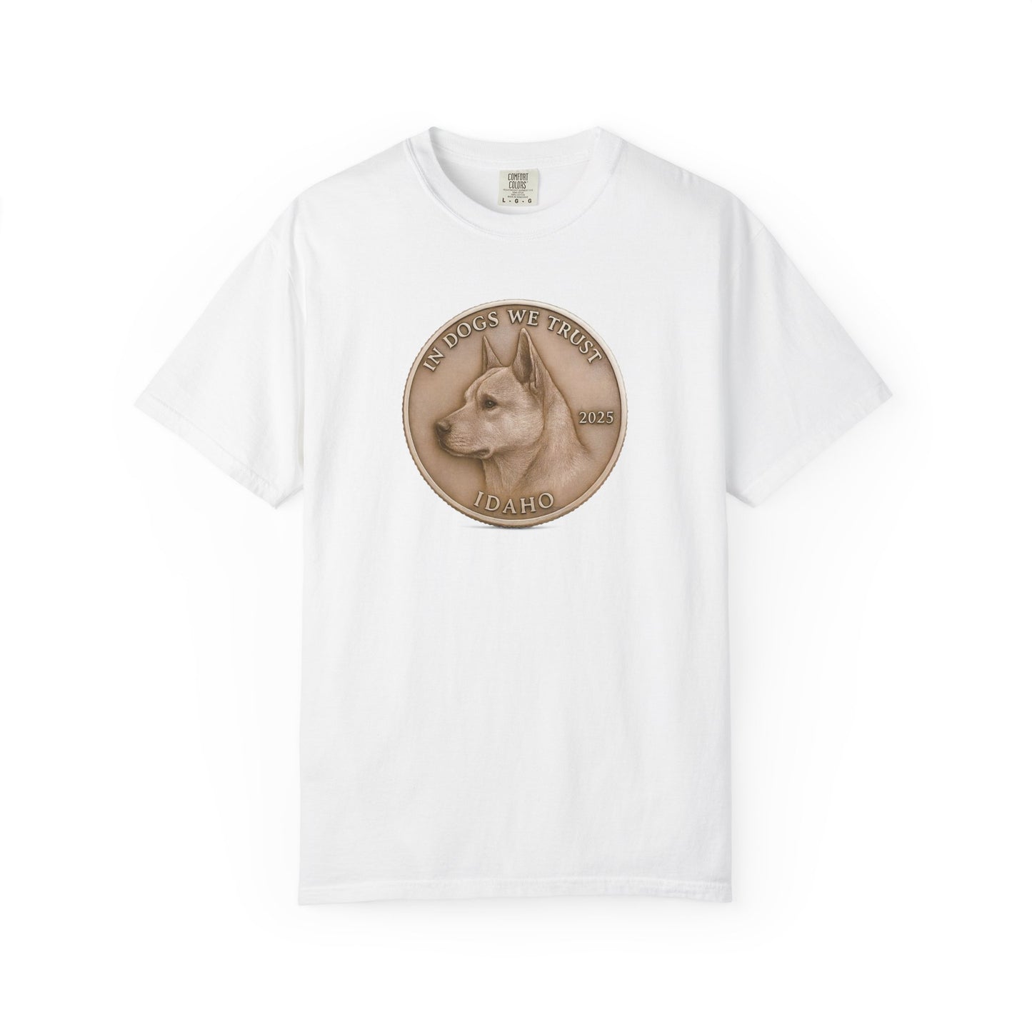 Idaho State Coin T-Shirt Collection - Proud Dog Breed Illustrations