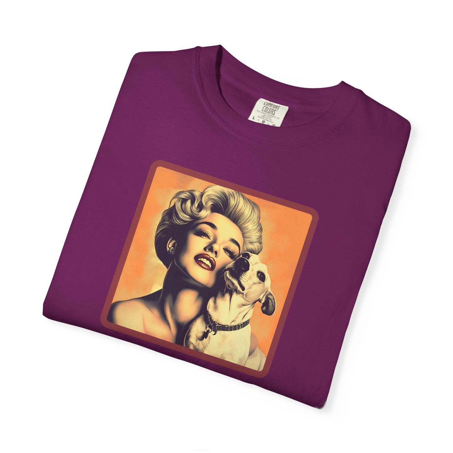 Vintage Poster T-Shirt - Unisex Garment-Dyed Tee
