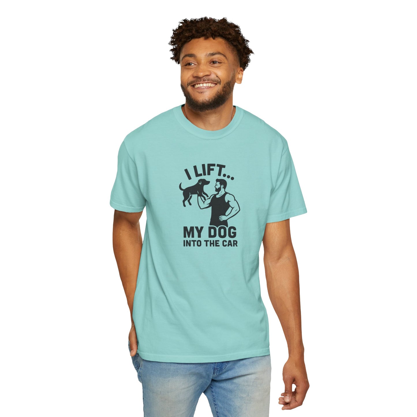 I Lift... Dog Dad T-Shirt