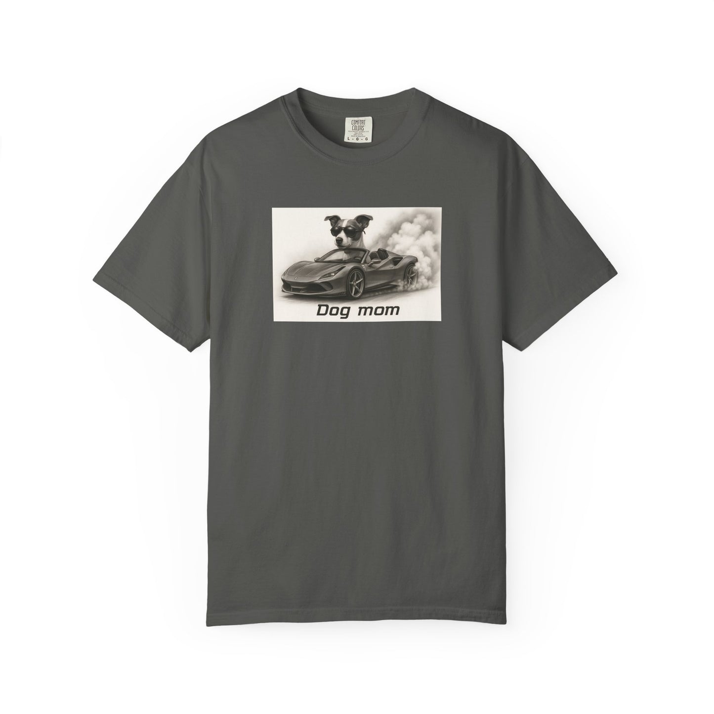 Dog Mom - Jack Russell Terrier - “Cool Dogs in Cool Cars” T-Shirt Collection