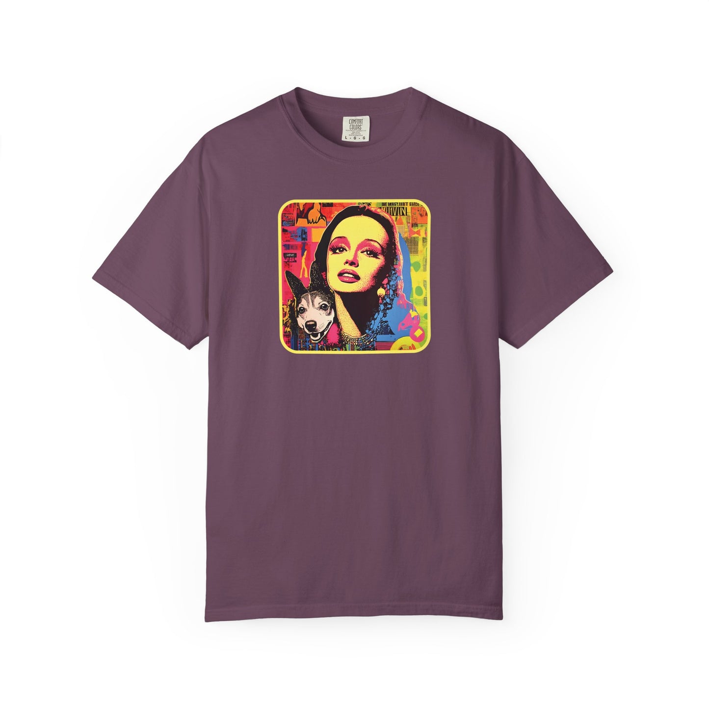 Pop Art Mom and Dog T-Shirt