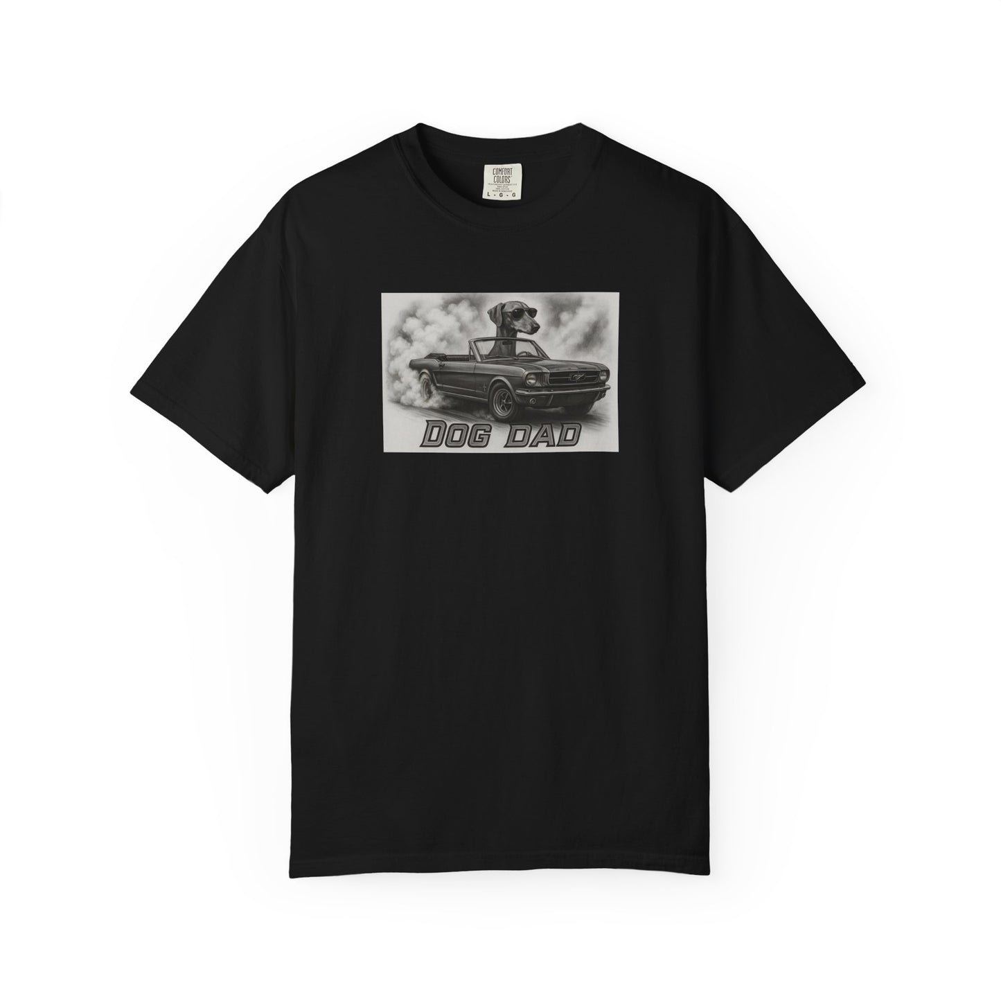 Dog Dad - Azawakh - Cool Dogs in Cool Cars T-Shirt Collection