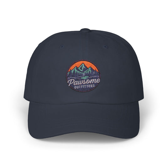 Classic Pawsome Outdoor Dad Cap - Casual Summer Hat, Gift for Dad, Hiking Cap, Adjustable Dad Hat, Adventure Ready Headwear