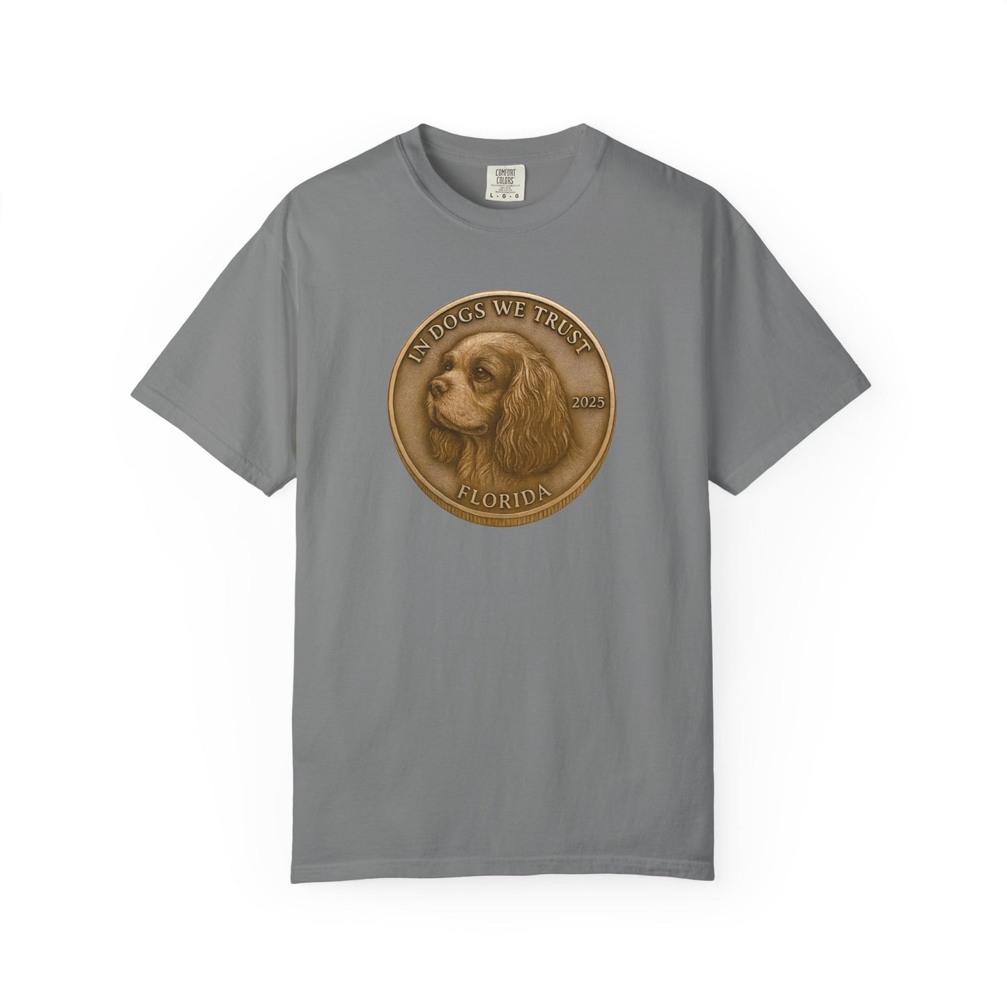 Florida State Coin T-Shirt Collection - Proud Dog Breed Illustrations