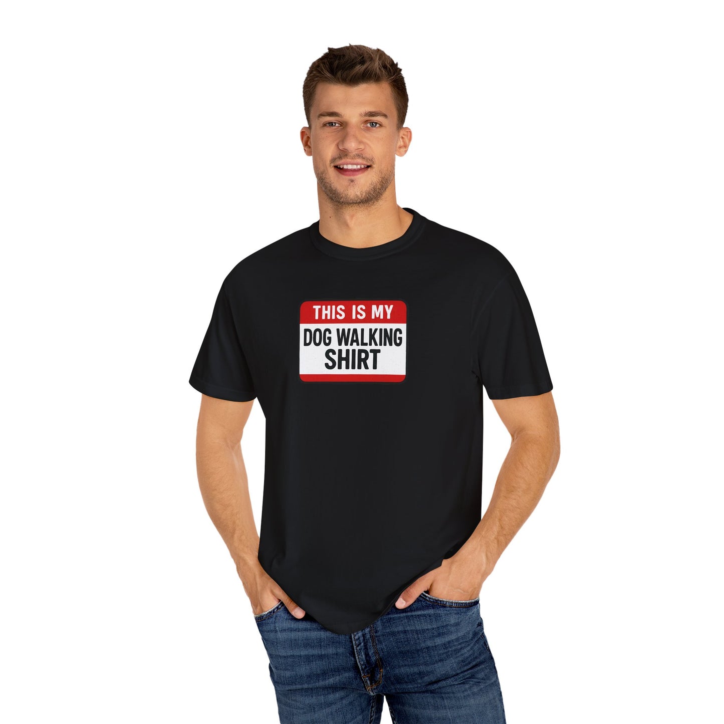 This Is My Dog Walking Shirt- T-Shirt