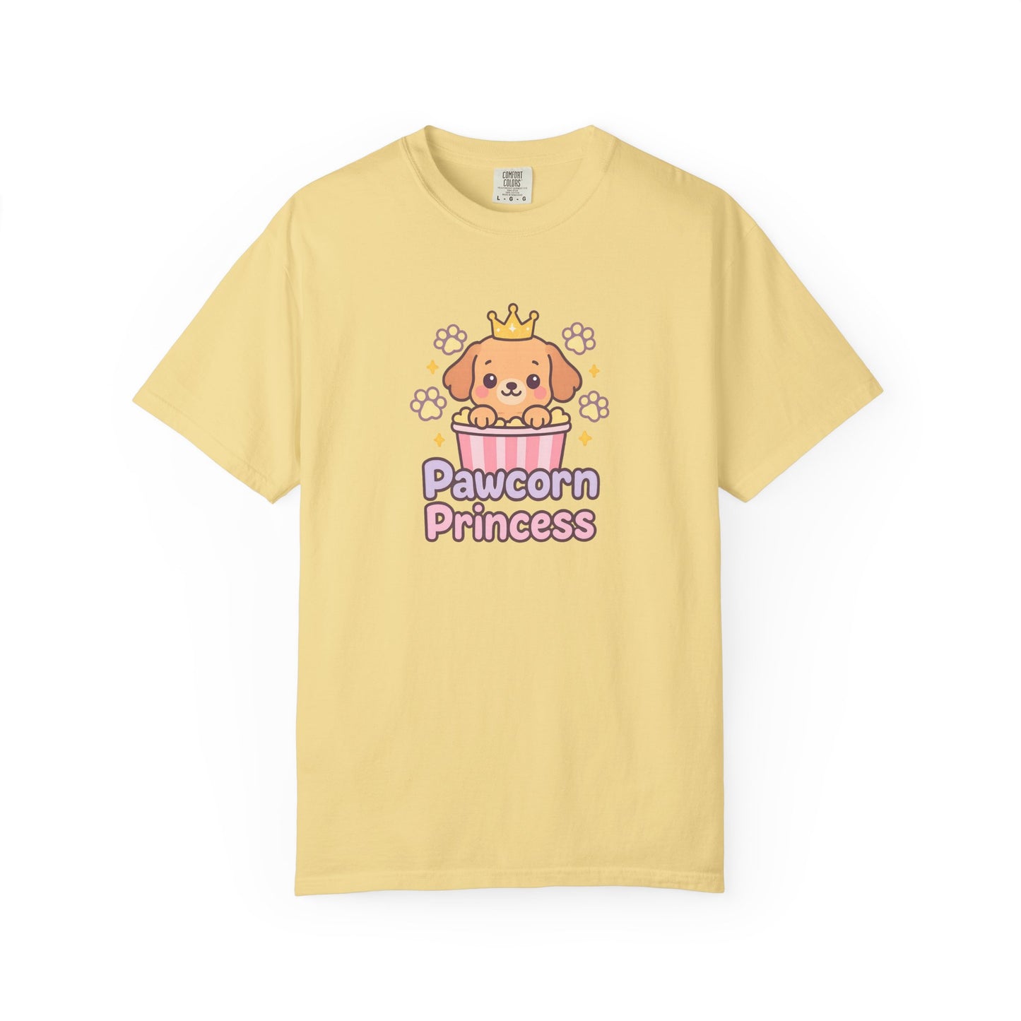 Pawprint Princess T-Shirt, Cute Dog Lover Tee, Funny Pet Shirt, Gift for Dog Moms, Animal Lover Clothing