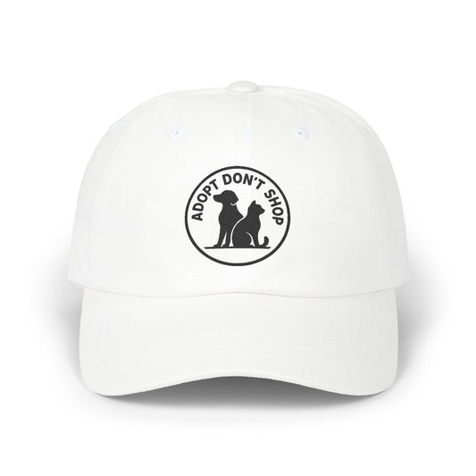 Adopt Don't Shop Dad Cap for Everyday Style, Casual Hat for Dads, Father's Day Gift, Outdoor Adventures, Relaxed Summer Look