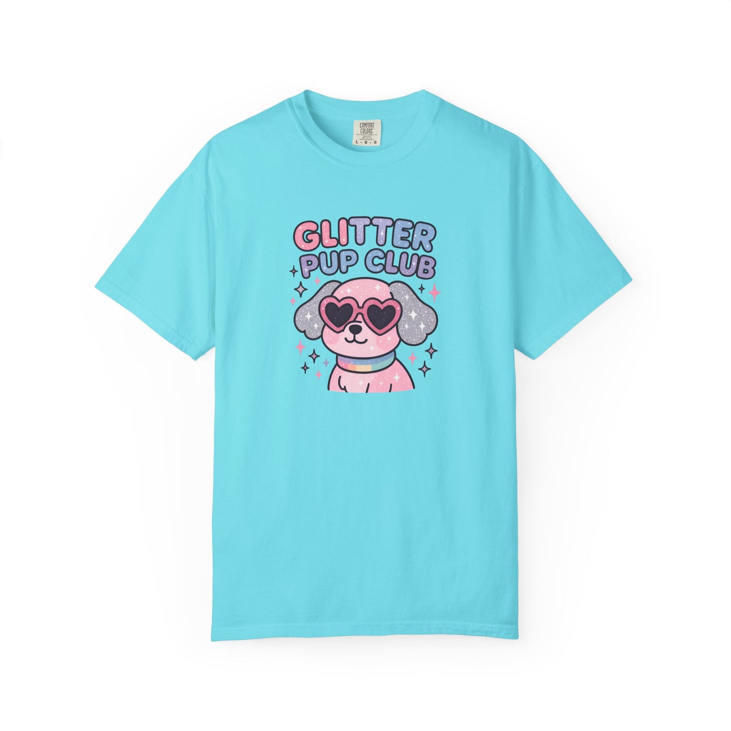 Glitter Pup Club Unisex T-Shirt, Cute Dog Tee, Pet Lovers Gift, Fun Casual Wear, Animal Lover Shirt, Summer Essentials