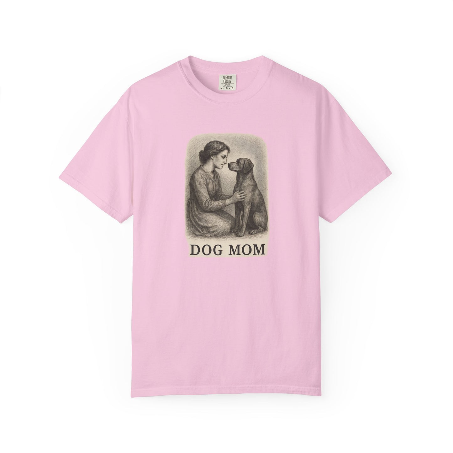 Dog Mom Unisex T-Shirt, Cozy Gift for Pet Lovers, Vintage Style Tee, Cute Dog Owner Shirt, Ideal for Birthdays and Holidays