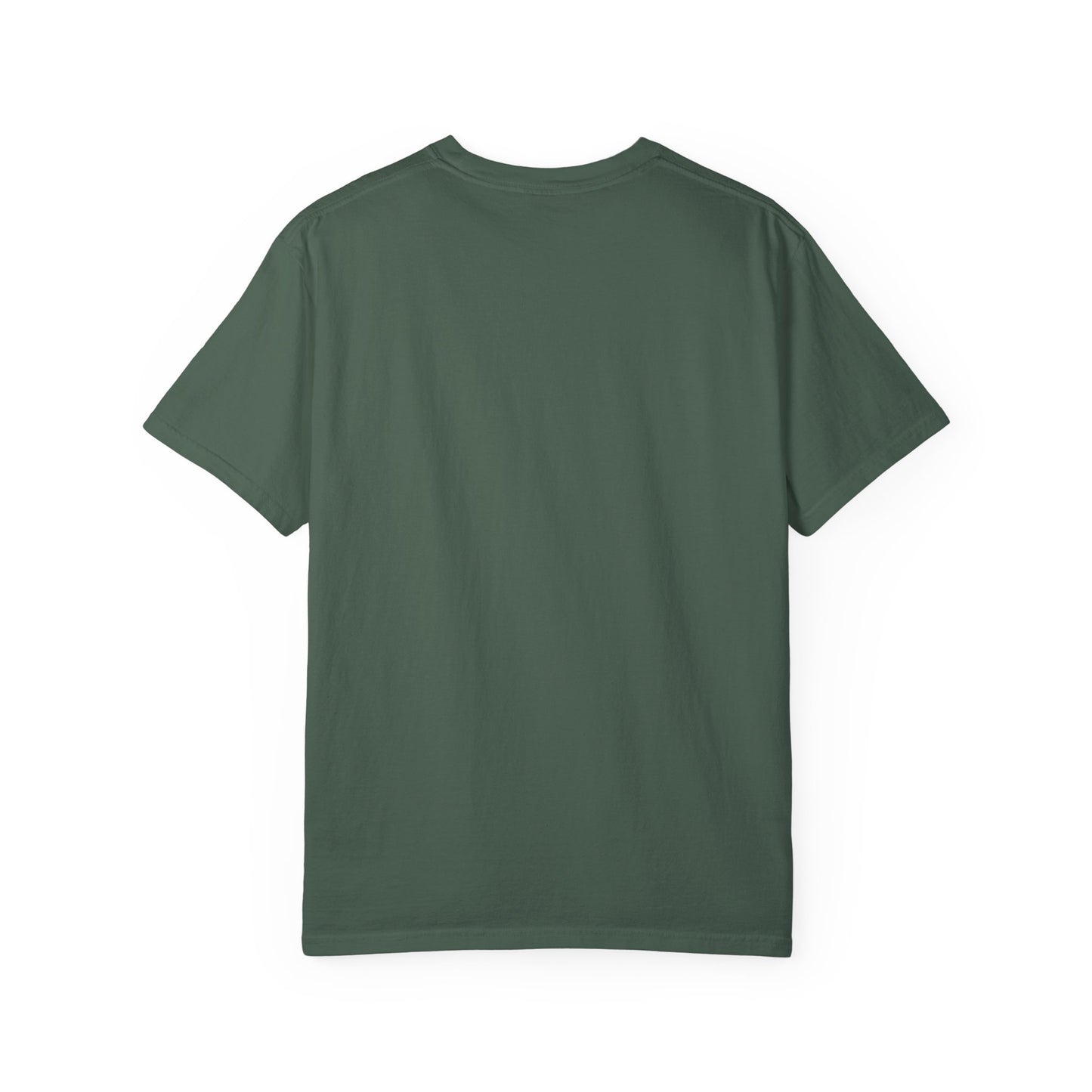 Funny Doghouse plans Garment-Dyed T-Shirt – "What I Think About at Work" Graphic Tee