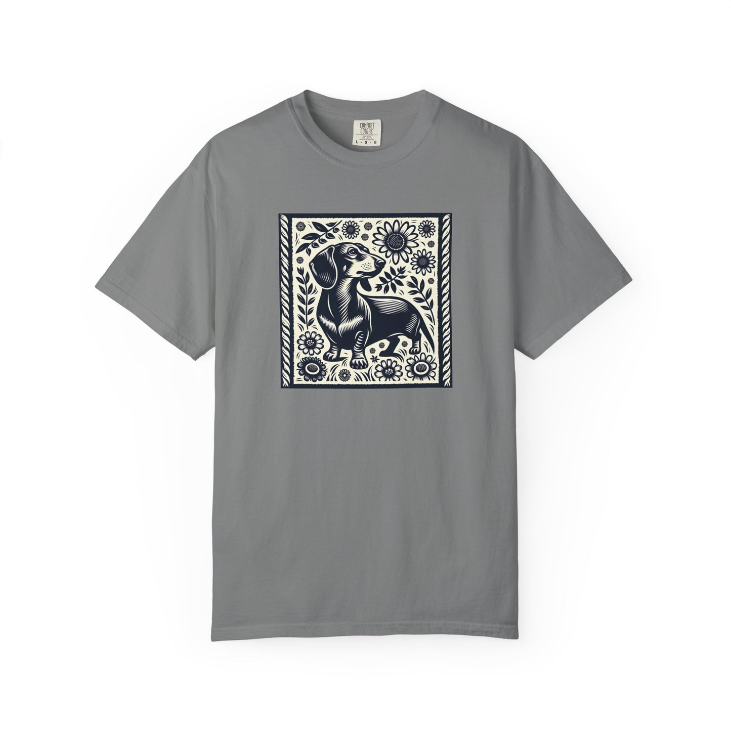 Dachshund Floral T-Shirt - Perfect for Dog Lovers