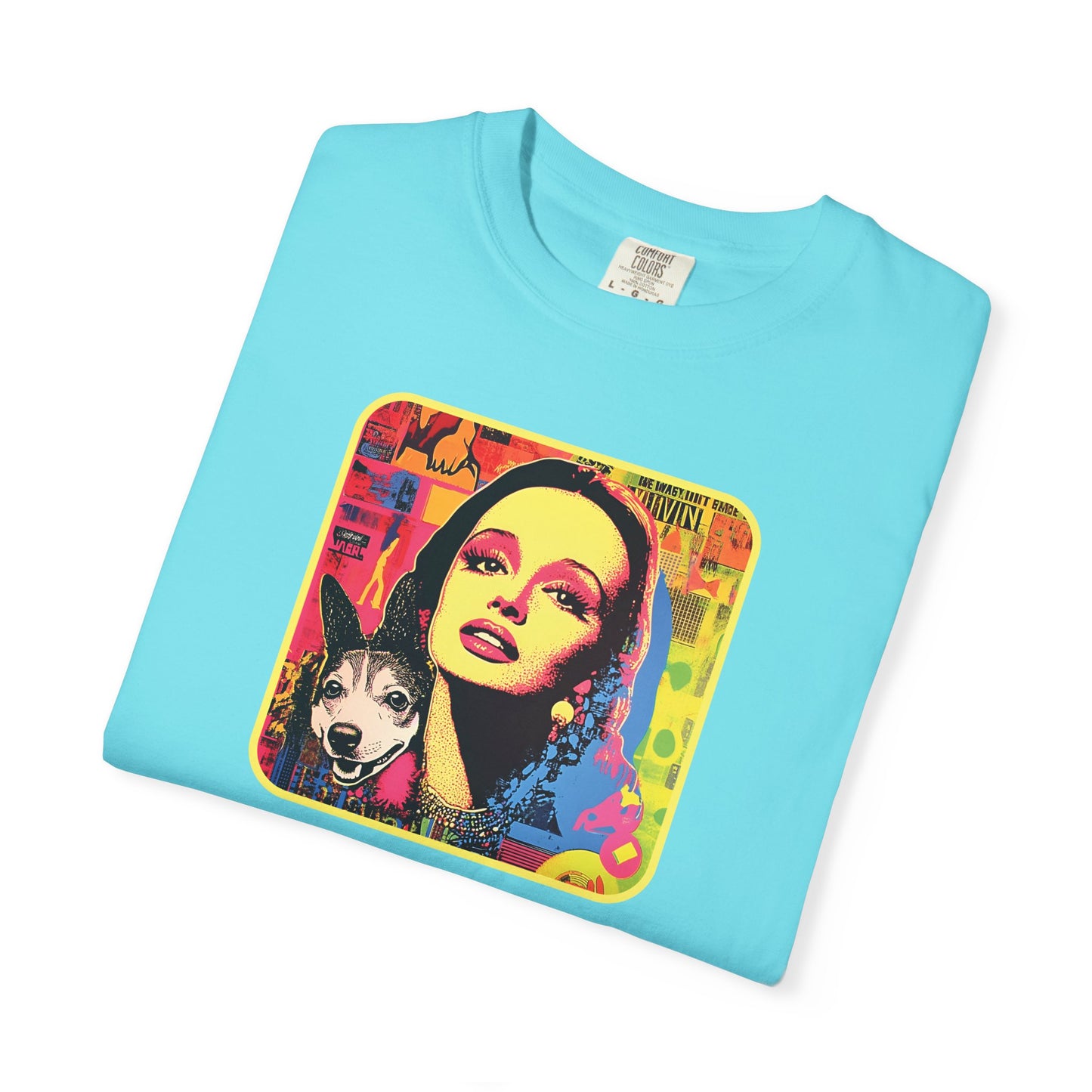Pop Art Mom and Dog T-Shirt
