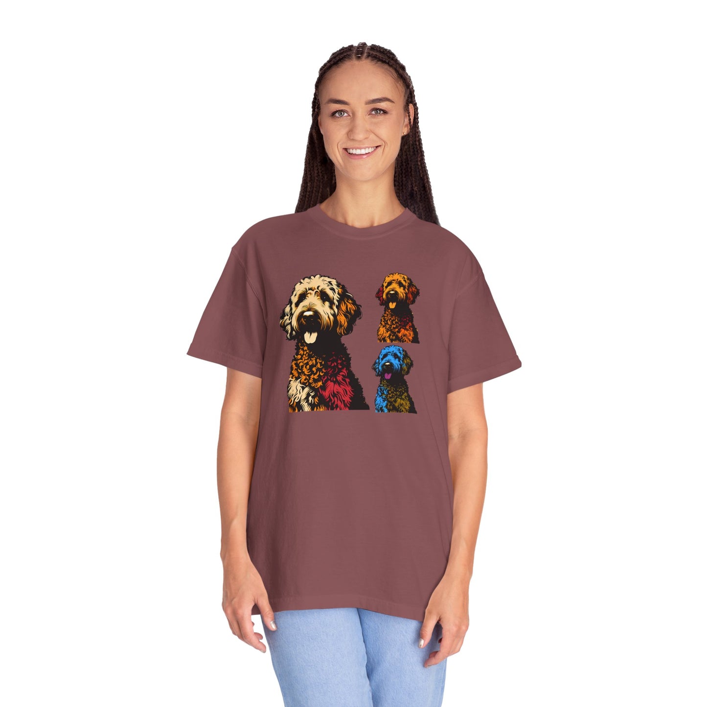Labradoodle Love Tee – Color Splash Edition