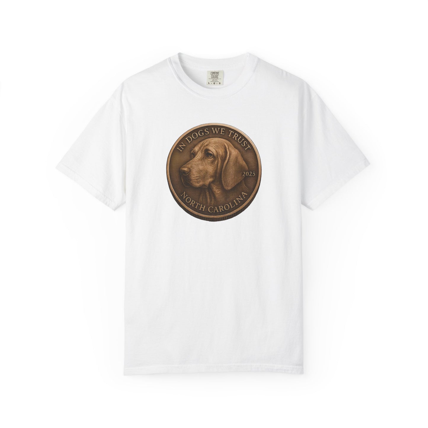 North Carolina State Coin T-Shirt Collection - Proud Dog Breed Illustrations