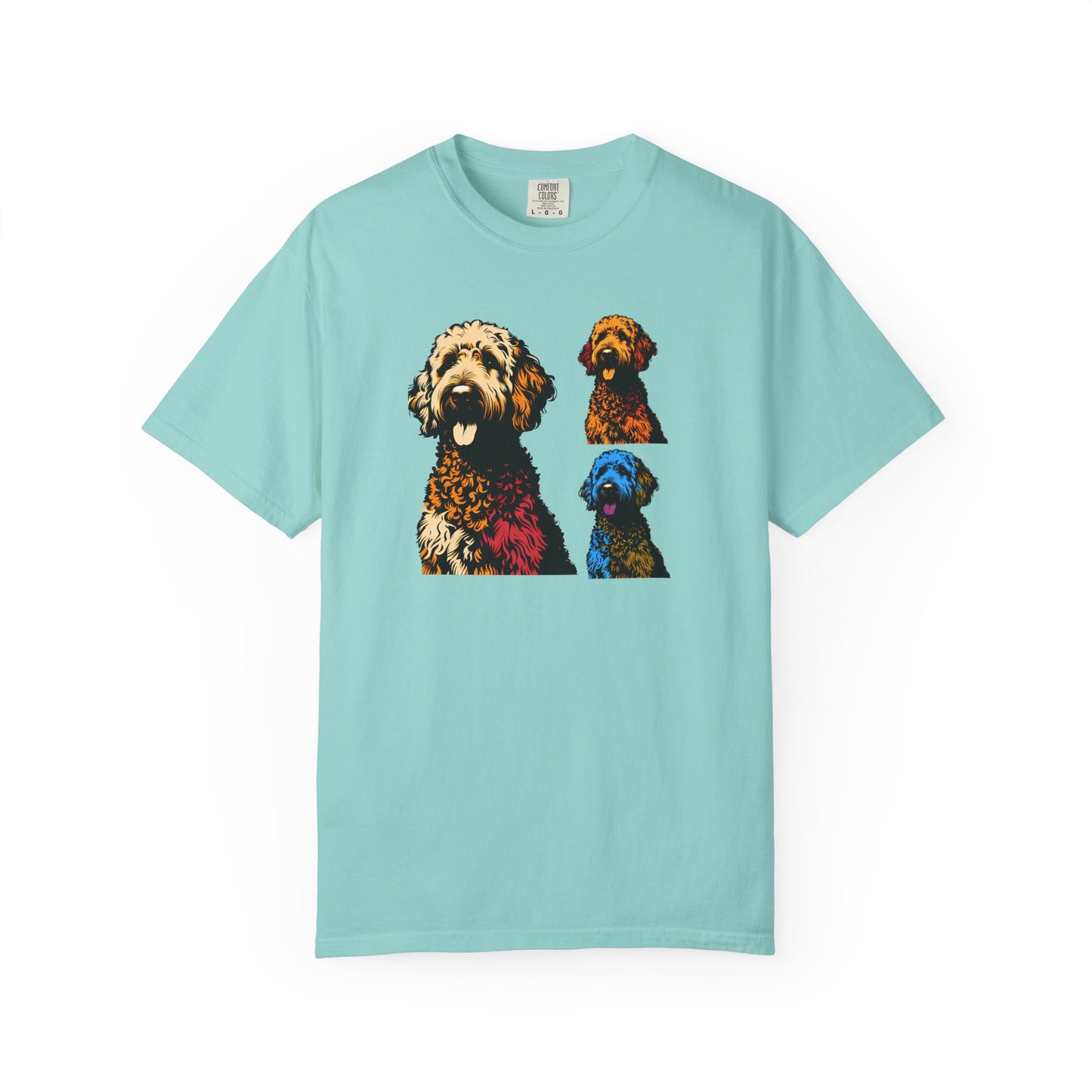 Labradoodle Love Tee – Color Splash Edition