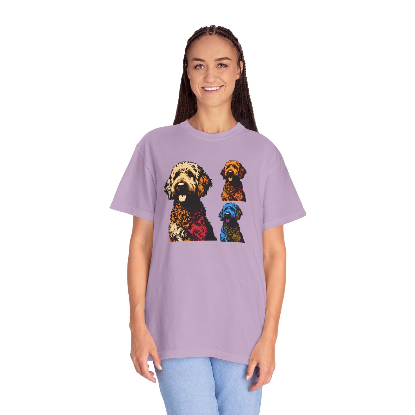 Labradoodle Love Tee – Color Splash Edition