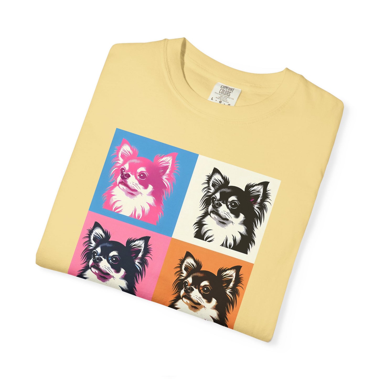 Colorful Chihuahua Unisex T-Shirt - Fun & Playful Pet Lover Gift