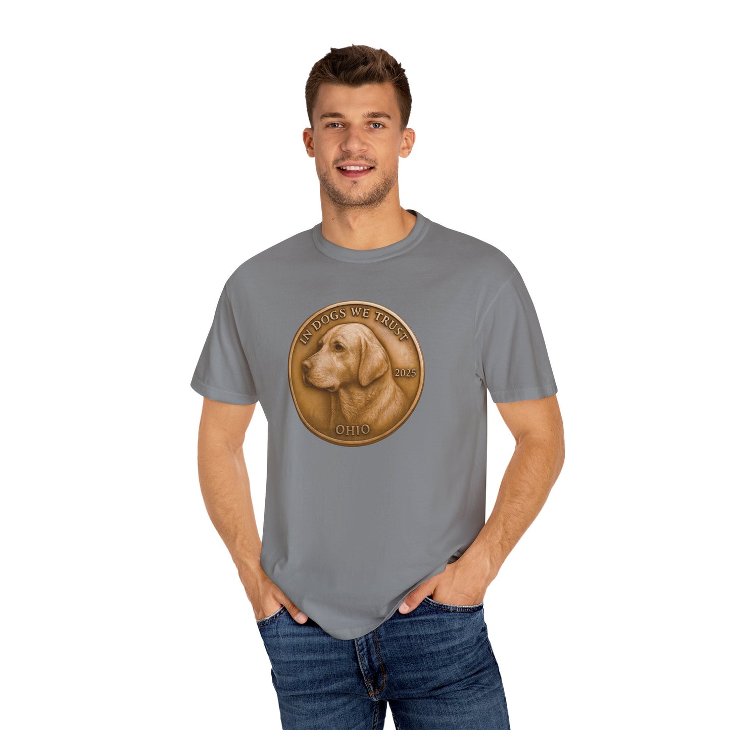Ohio State Coin T-Shirt Collection - Proud Dog Breed Illustrations