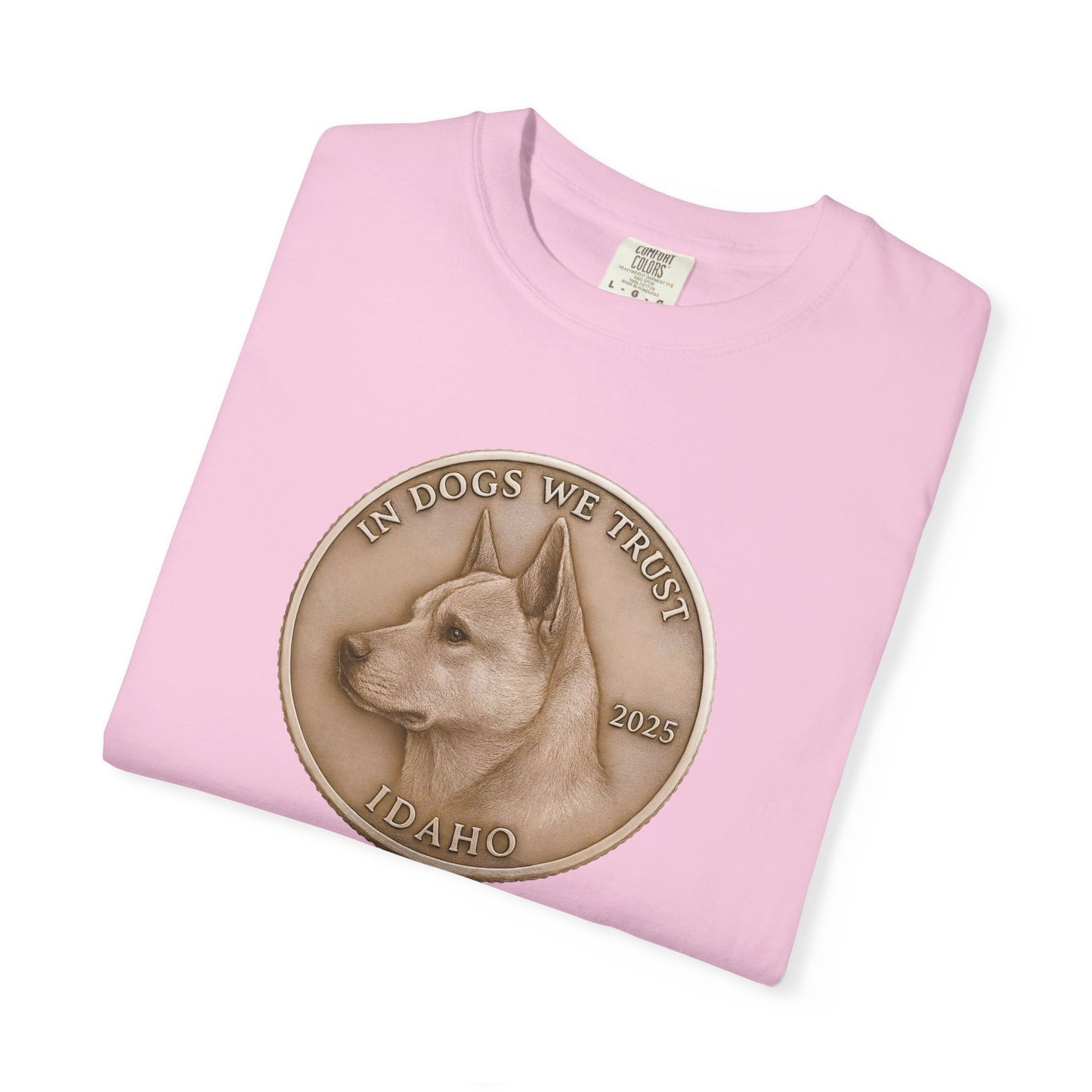 Idaho State Coin T-Shirt Collection - Proud Dog Breed Illustrations