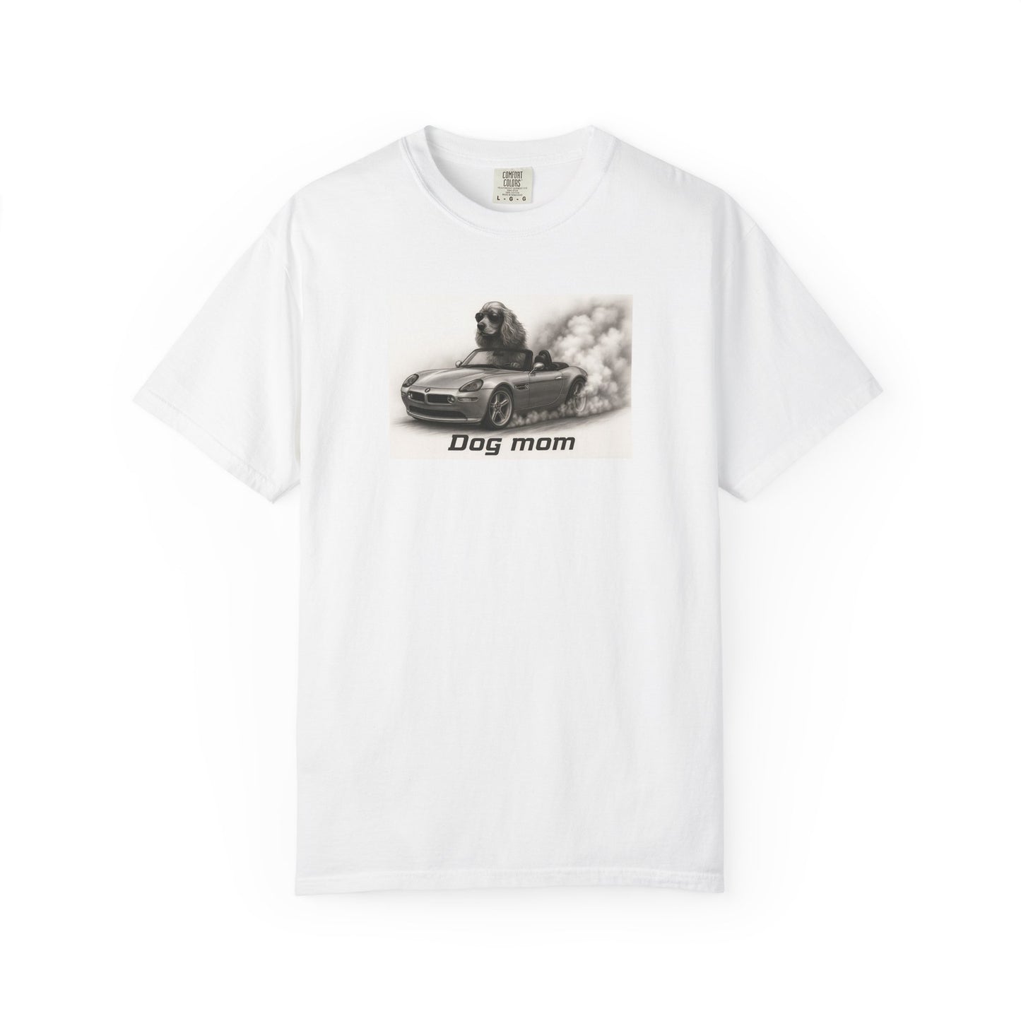Dog Mom - Cocker Spaniel - “Cool Dogs in Cool Cars” T-Shirt Collection