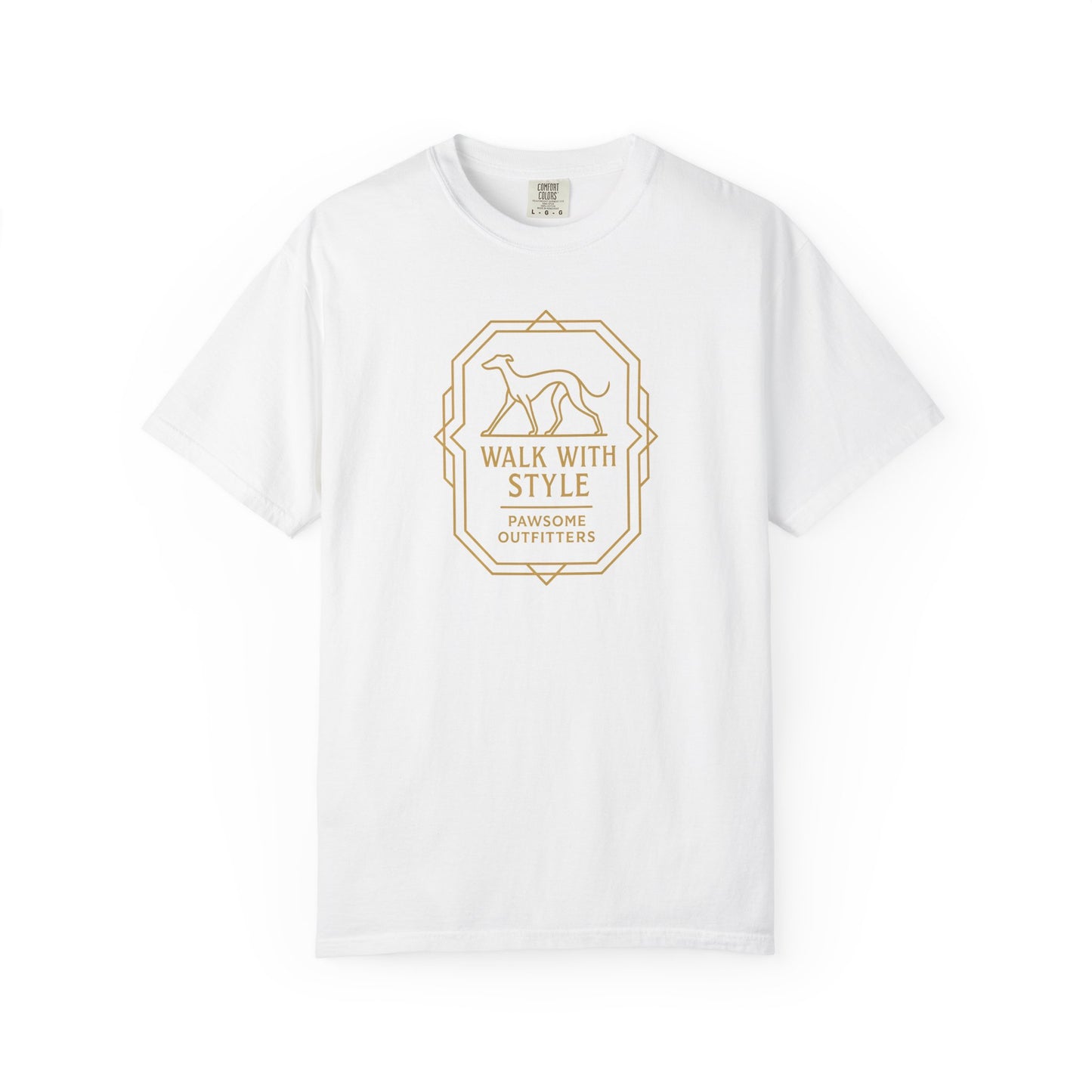 StylishArt Deco Dog Lovers T-Shirt