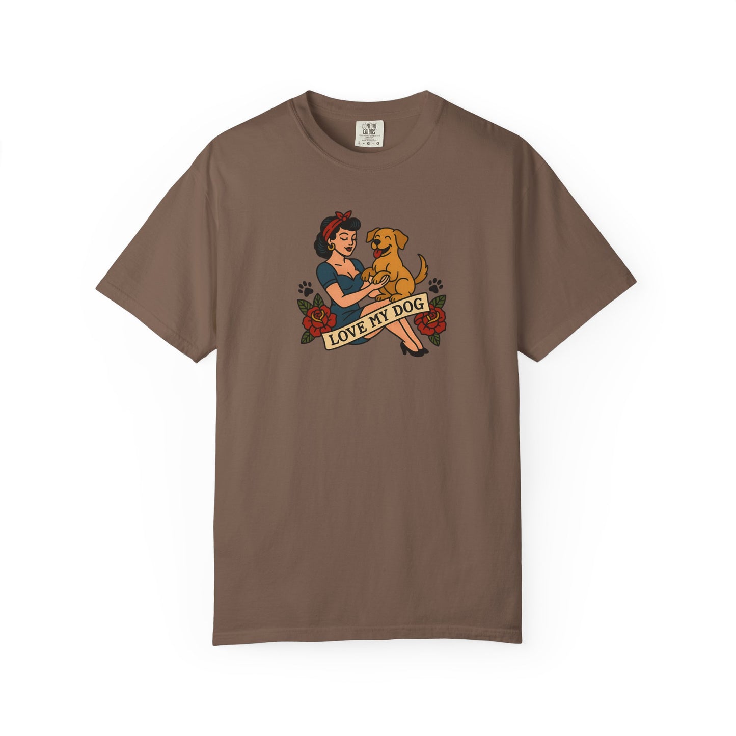 Love My Dog - T-Shirt, Perfect for Pet Owners, Gifts for Dog Lovers, Casual Wear, Love My Dog Shirt, Animal Lover Tee