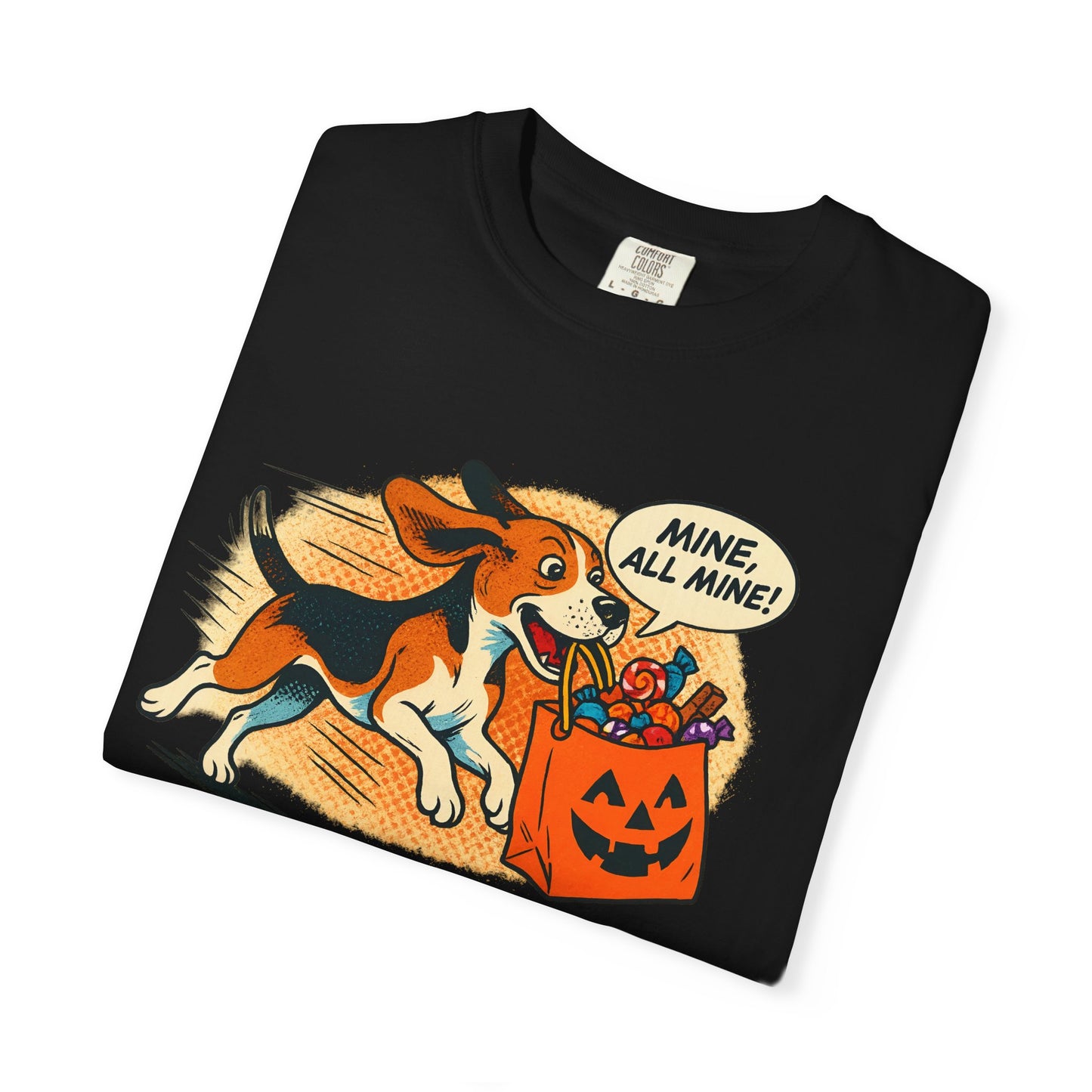 Playful Halloween Dog T-Shirt | Cute Pet Lover Tee, Unisex Graphic Shirt, Funny Fall Apparel, Gift for Dog Owners