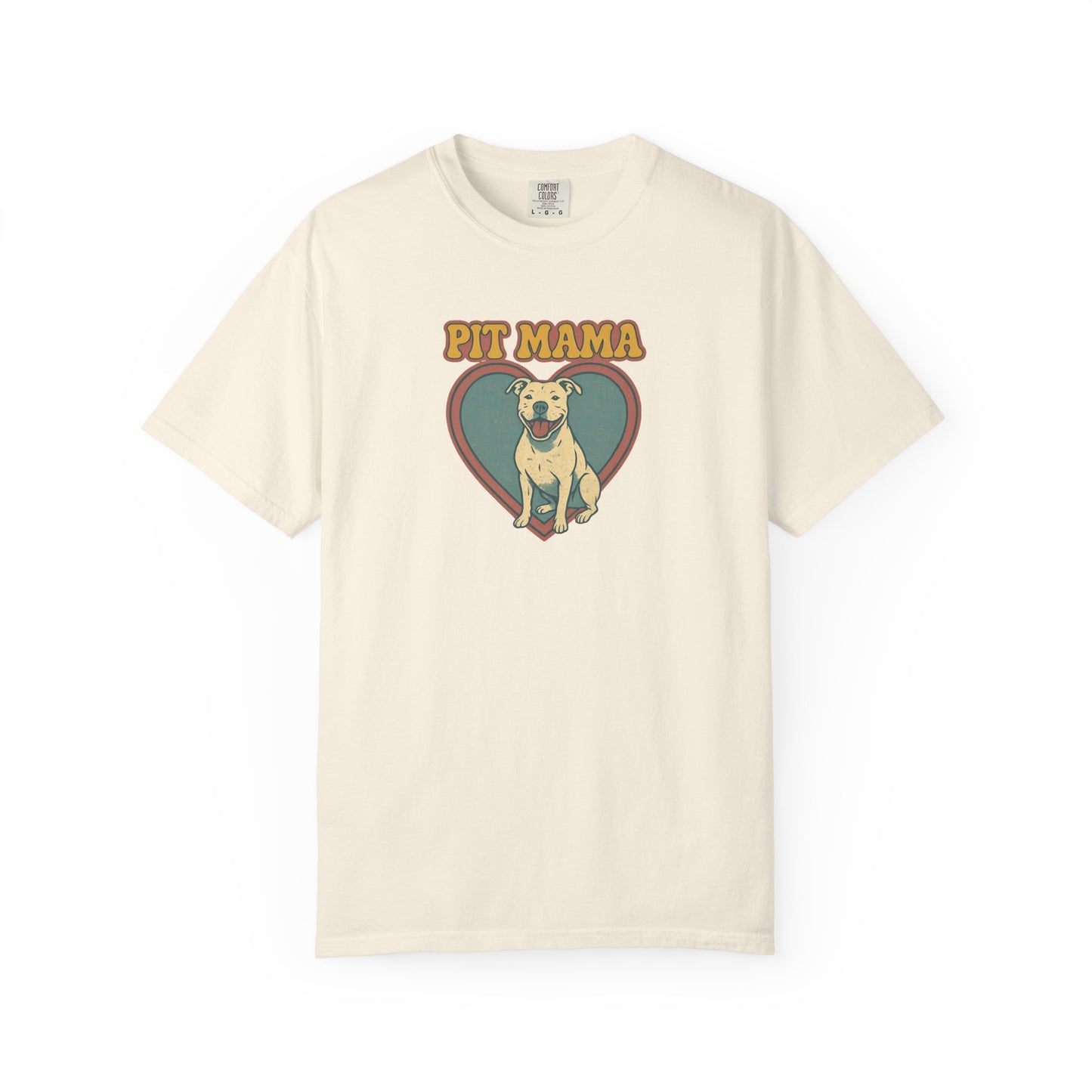 Pit Mama Unisex T-Shirt - Perfect Gift for Dog Lovers, Pet Owners, Animal Rescue Advocates, Dog Mom Apparel