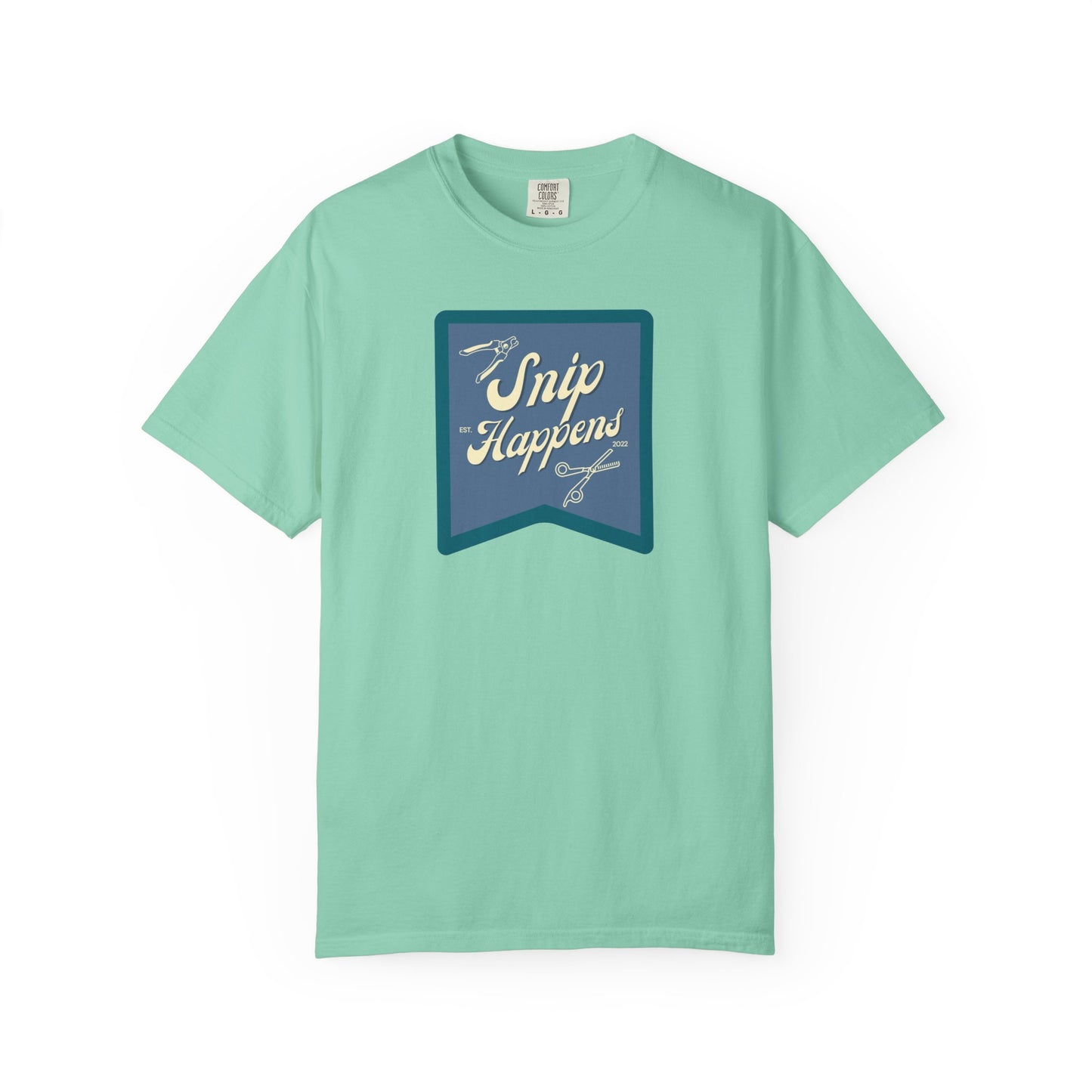 Snip Happens T-Shirt - Fun & Casual Apparel for Stitching Lovers