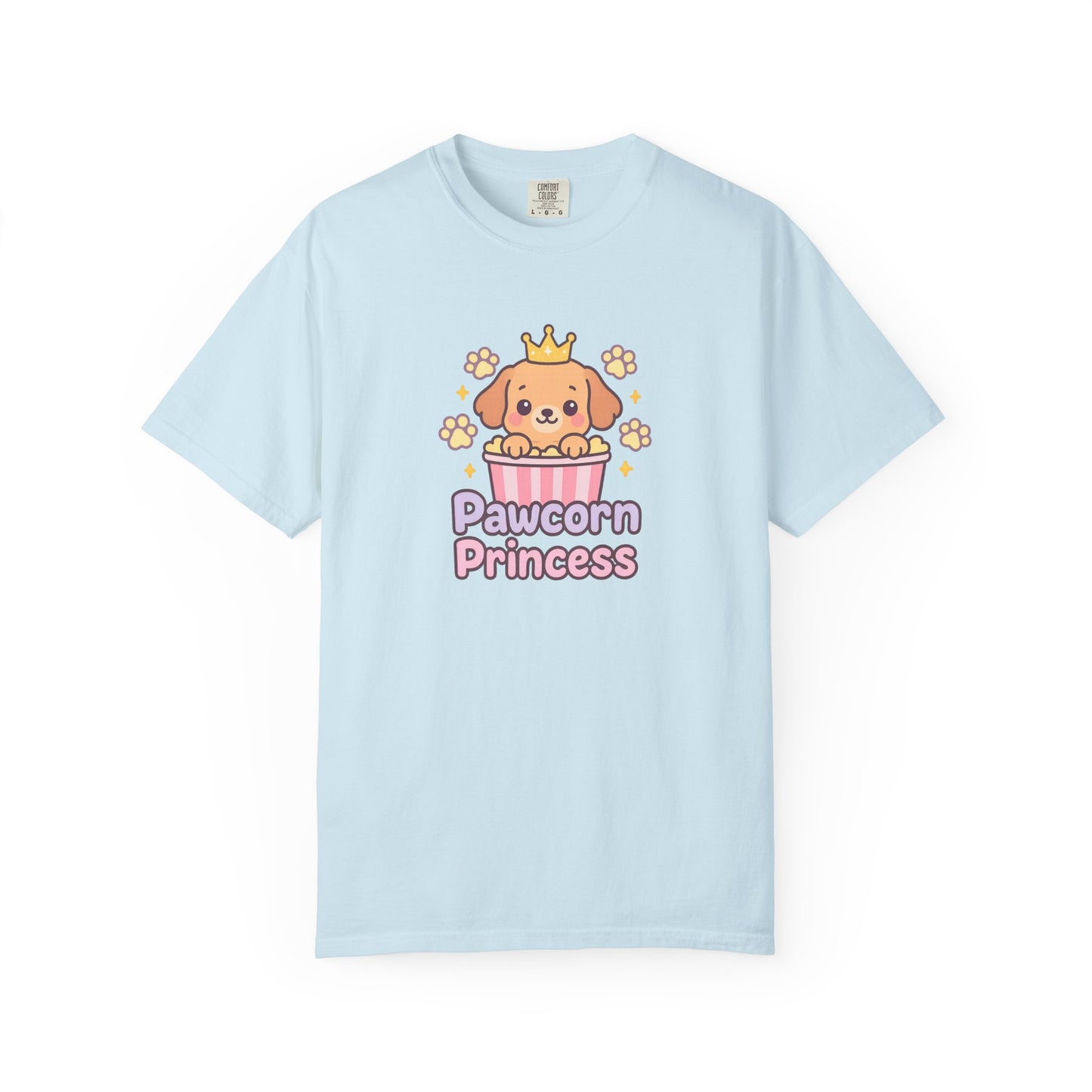 Pawprint Princess T-Shirt, Cute Dog Lover Tee, Funny Pet Shirt, Gift for Dog Moms, Animal Lover Clothing