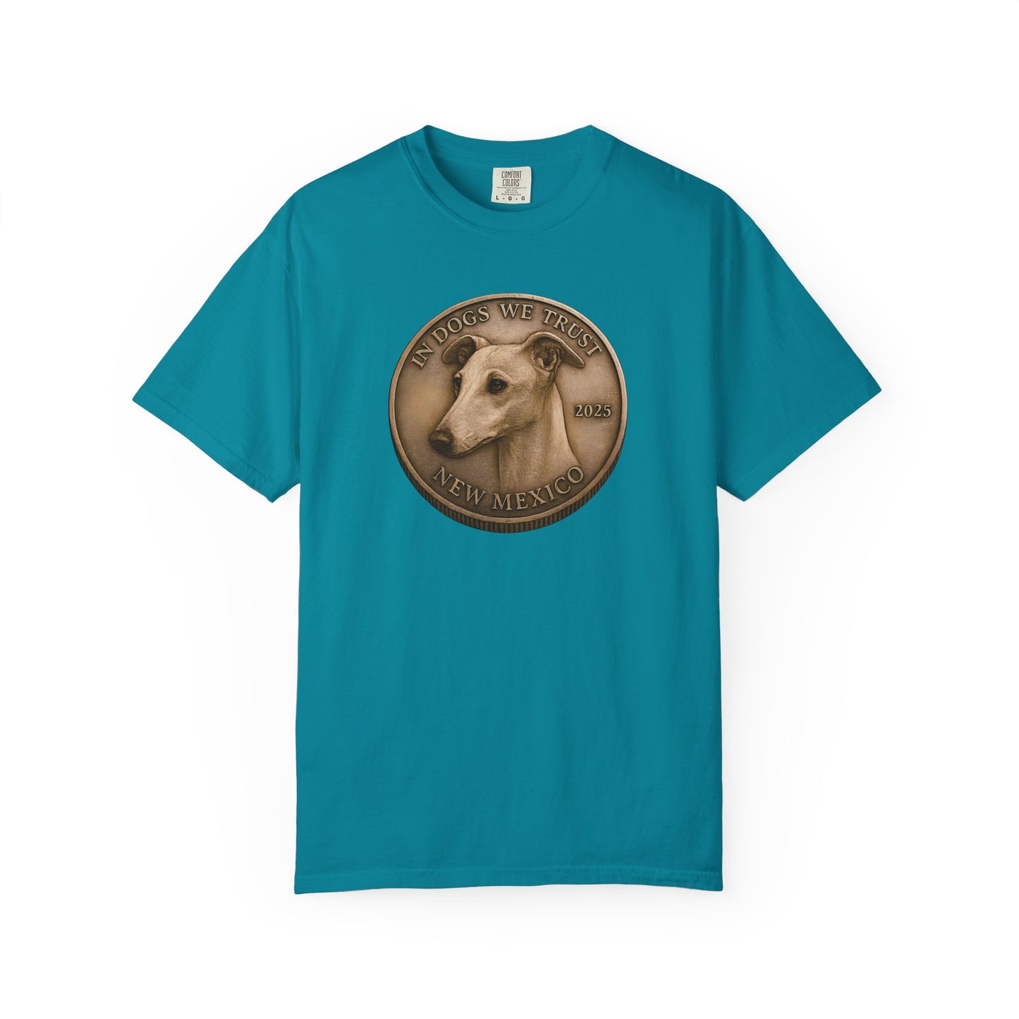 New Mexico State Coin T-Shirt Collection - Proud Dog Breed Illustrations