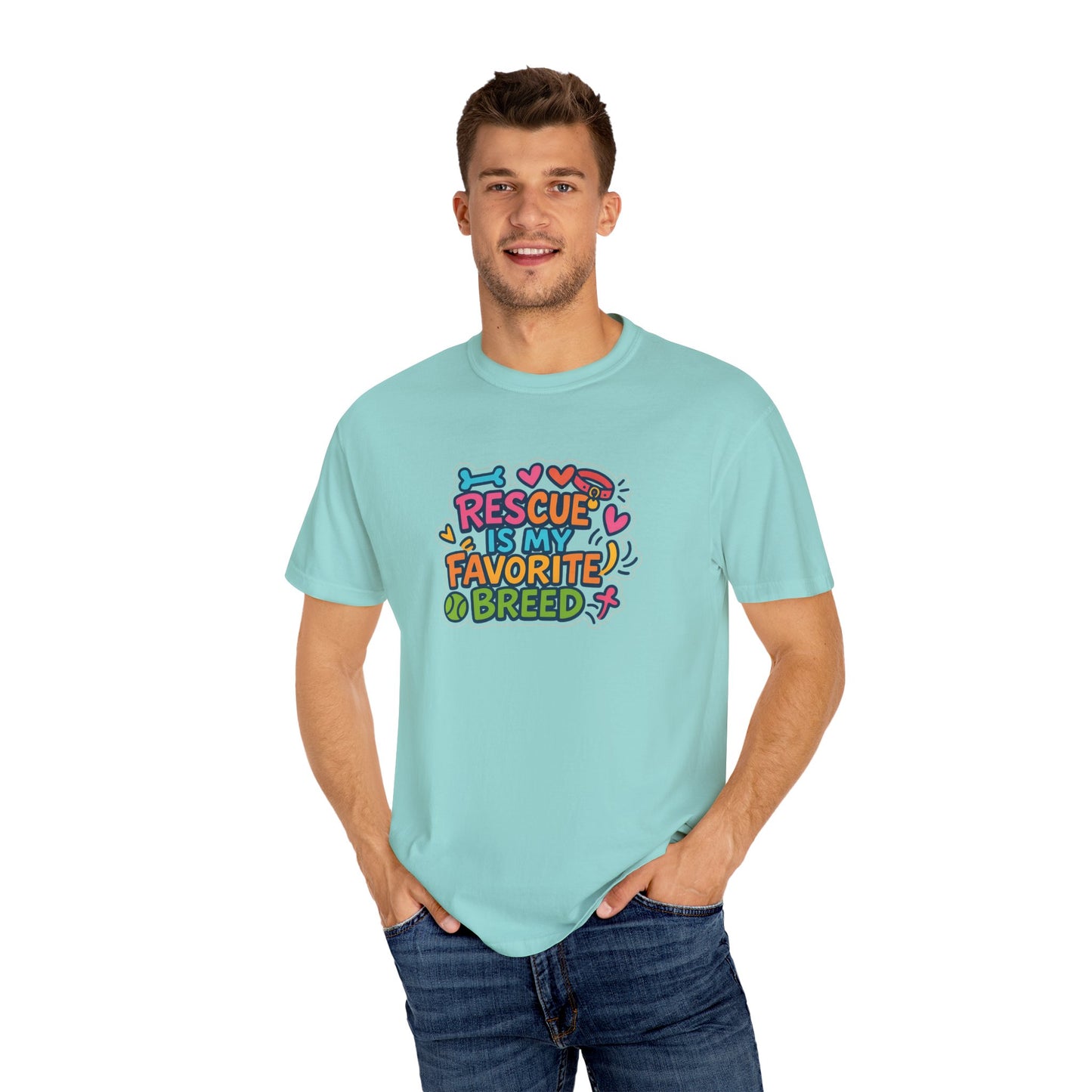 Rescue Dog Lover Unisex T-Shirt - Perfect Gift for Pet Owners, Animal Rescue Support, Casual Wear, Dog Adoption Events, Animal Lovers [...]
