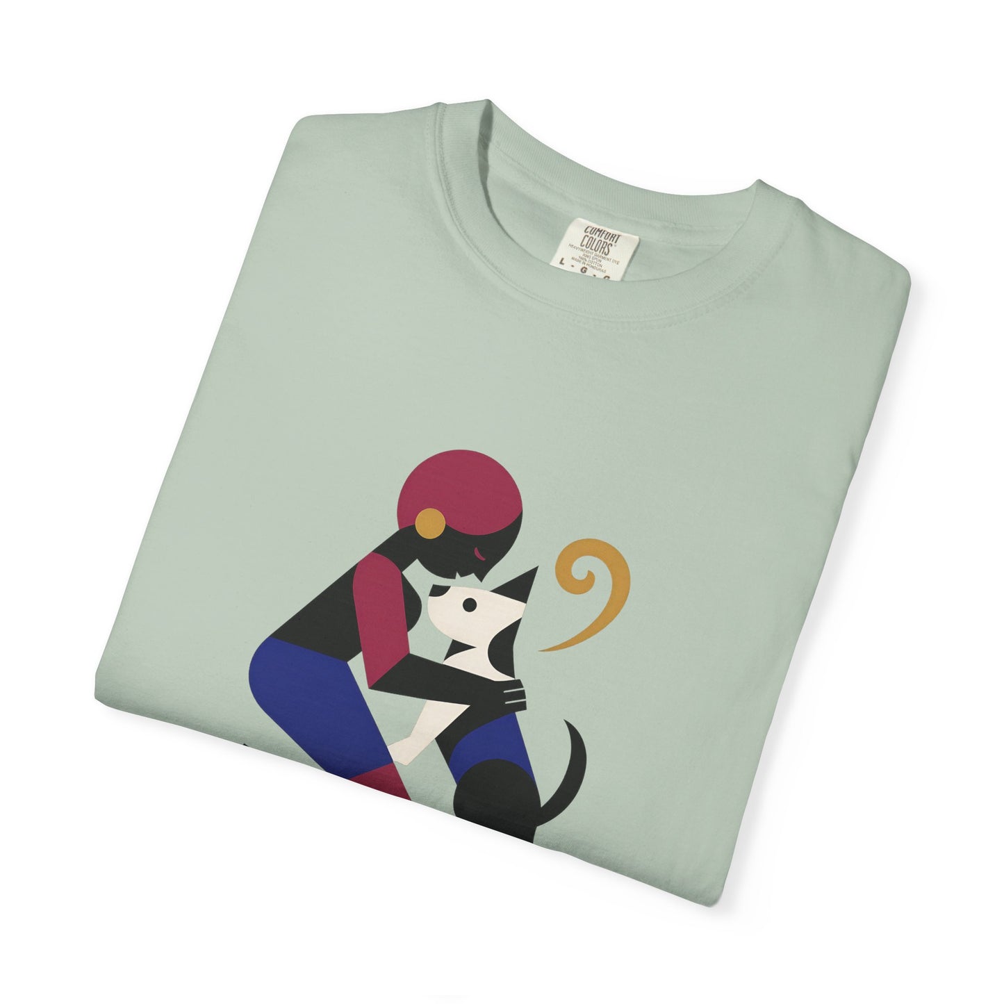 Dog Mom Unisex Garment-Dyed T-Shirt – Perfect Gift for Pet Lovers