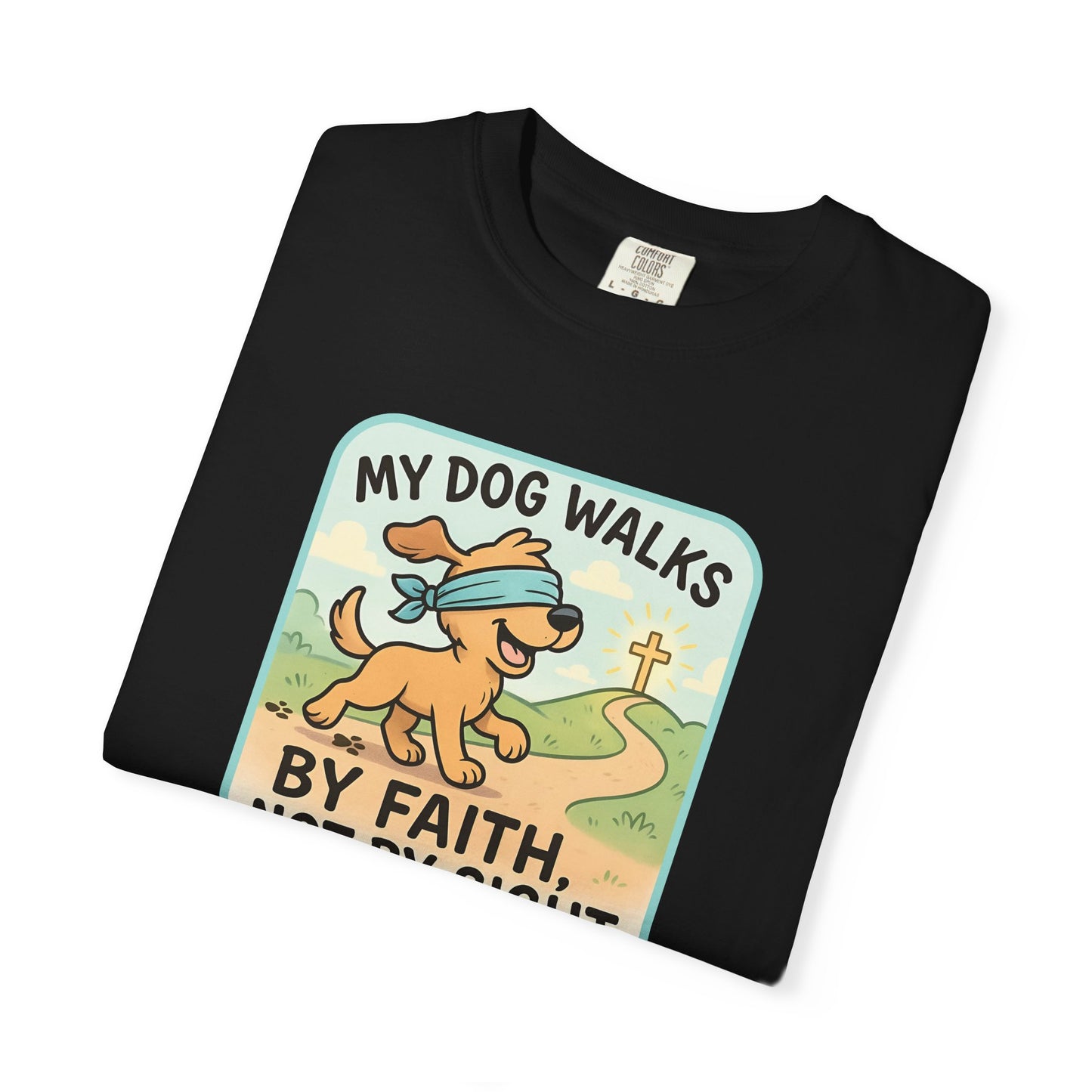 Faith-Inspired Dog Lover T-Shirt, Pet Owner Gifts, Cute Dog Apparel, Faith and Pets Merchandise, Casual Summer Wear