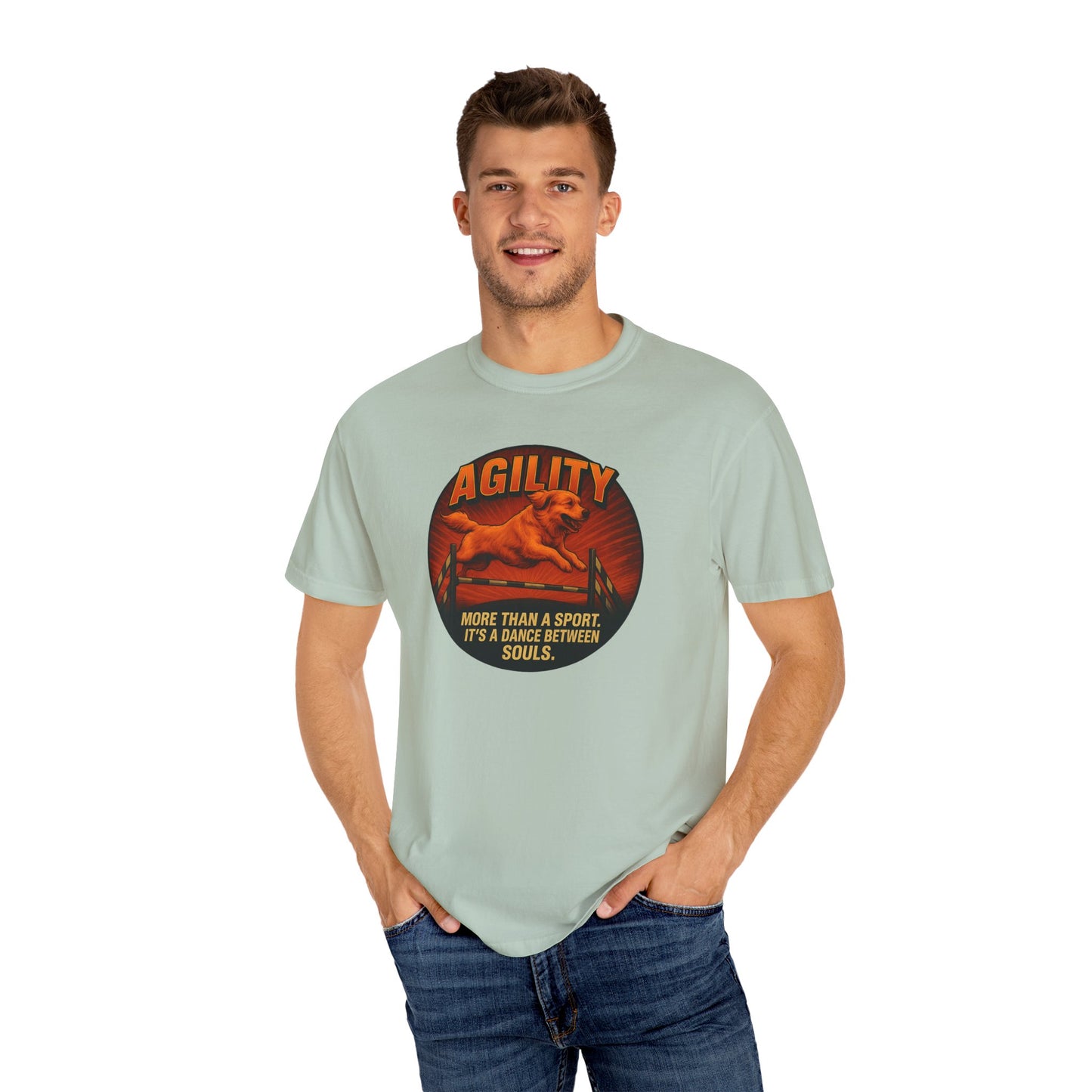 Agility Dog Sport Unisex Garment-Dyed T-Shirt