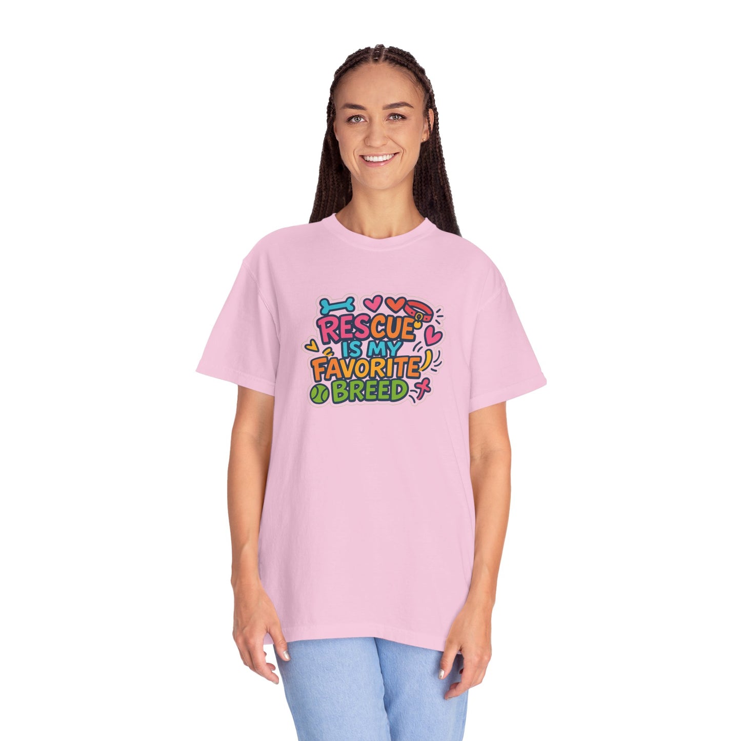 Rescue Dog Lover Unisex T-Shirt - Perfect Gift for Pet Owners, Animal Rescue Support, Casual Wear, Dog Adoption Events, Animal Lovers [...]
