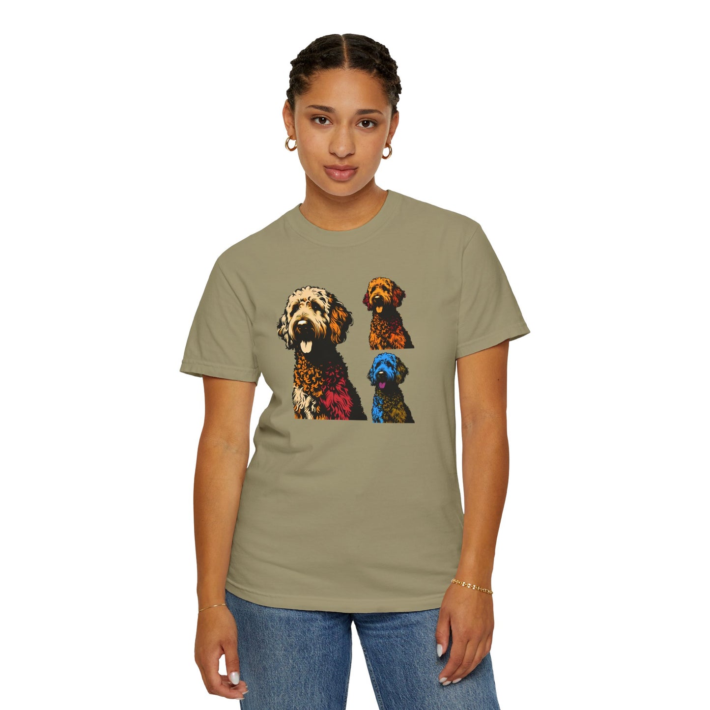 Labradoodle Love Tee – Color Splash Edition