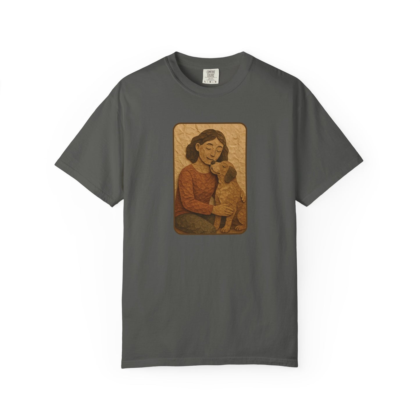 Dog Mom T-shirt - Unisex Garment-Dyed Tee for Pet Lovers