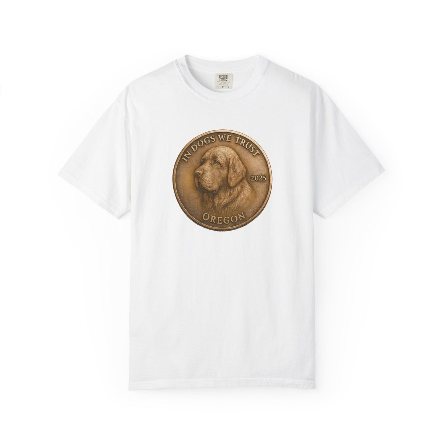 Oregon State Coin T-Shirt Collection - Proud Dog Breed Illustrations