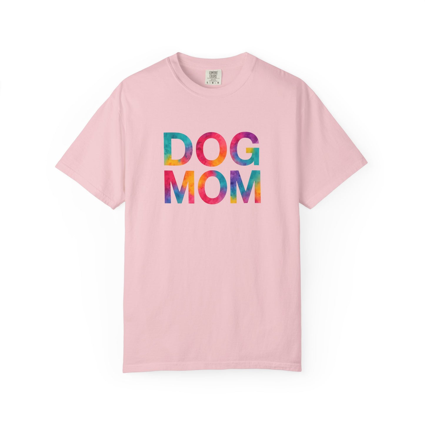 Colorful Dog Mom T-Shirt