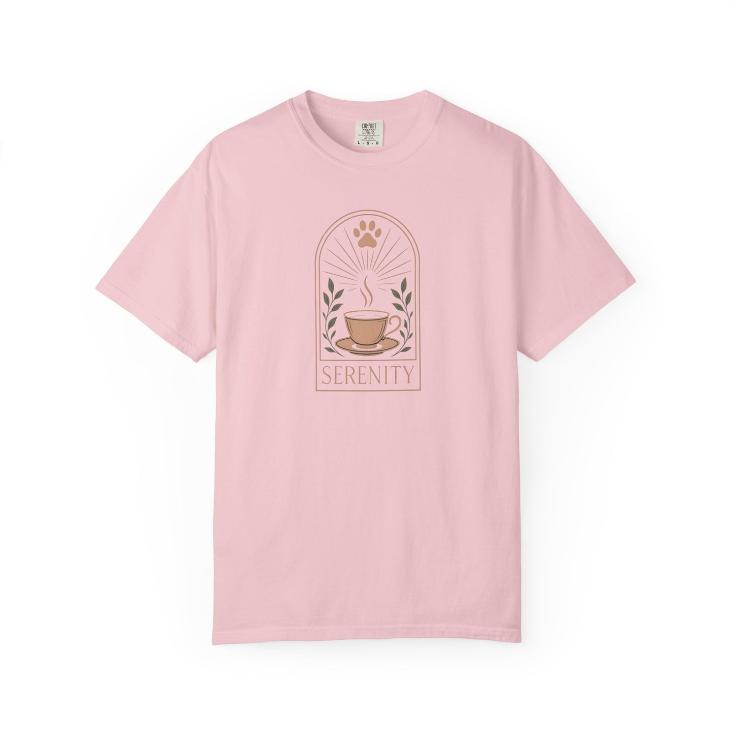 Serenity Coffee and Paws T-Shirt