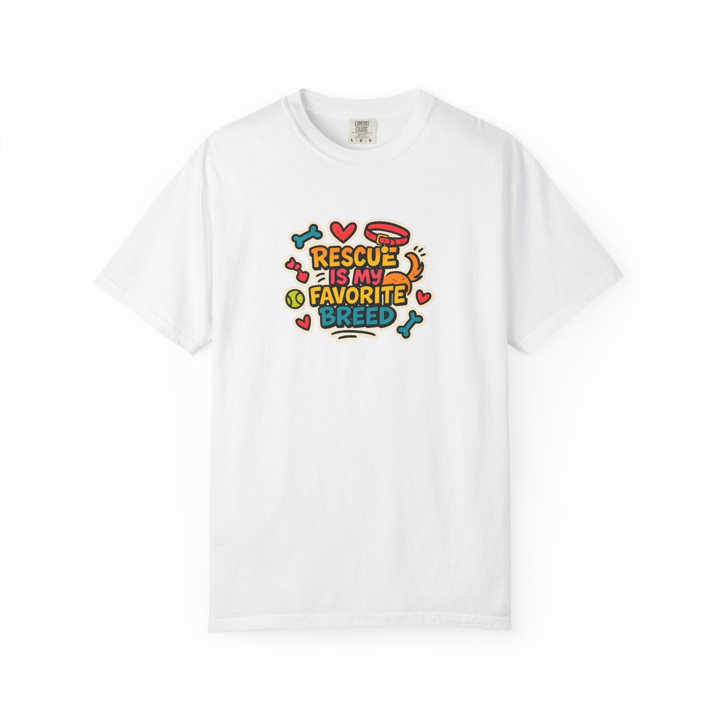 Rescue Is My Favorite Breed T-Shirt