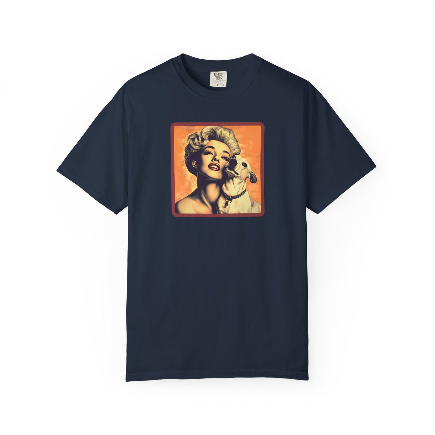 Vintage Poster T-Shirt - Unisex Garment-Dyed Tee