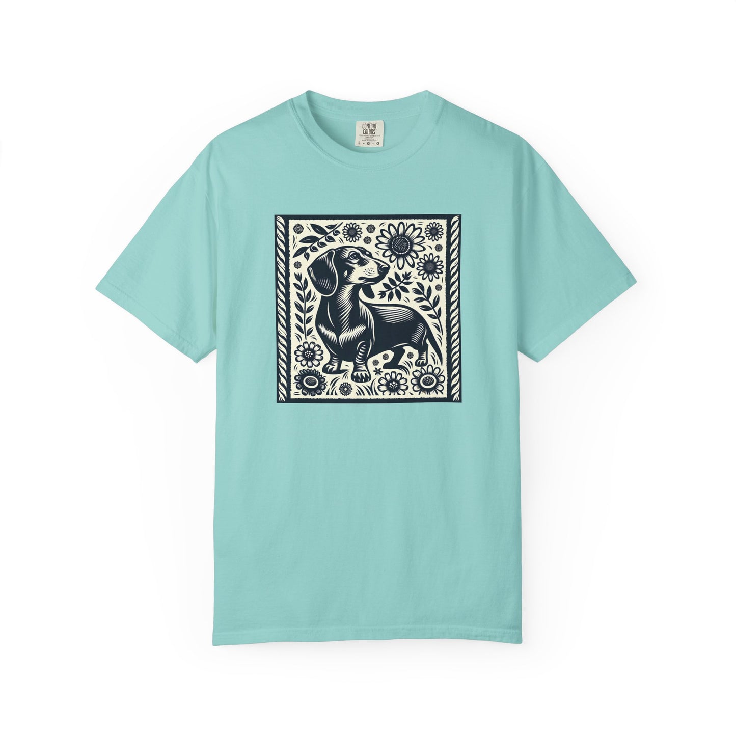 Dachshund Floral Unisex T-Shirt - Perfect for Dog Lovers