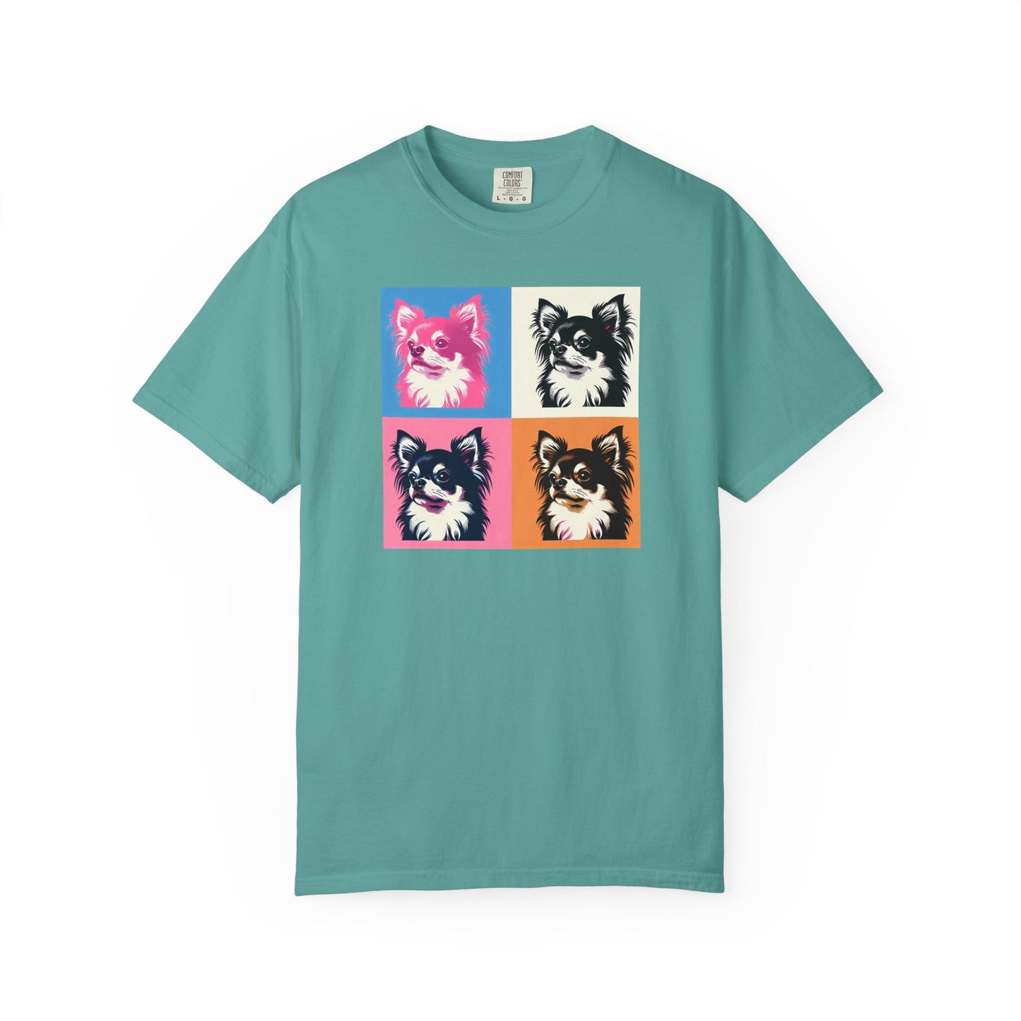 Colorful Chihuahua Unisex T-Shirt - Fun & Playful Pet Lover Gift